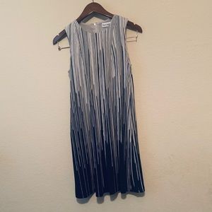 Marvin Richards sleeveless Black Beige Dress Sz 2